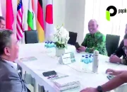 Sambut Kedatangan Pj Gubernur Kaltim, (BLU) Kantor UPBU Kelas I Kalimarau Bahas Arah Pengembangan Bandara