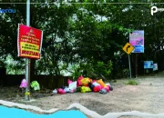 Meski Armrol Sudah Dipindah, Masih Ada Warga Buang Sampah di Bahu Jalan Pulau Sambit