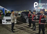 Polres Berau Sigap Laksanakan Pengamanan Sholat Tarawih di Masjid Agung
