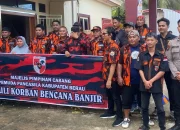 MPC Pemuda Pancasila Kabupaten Berau Salurkan Bantuan Korban Bencana Banjir