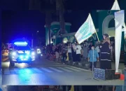 Bupati Berau Lepas Peserta Pawai Malam Takbiran