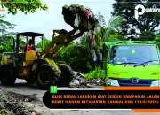 DLHK Kabupaten Berau Laksanakan Giat Bersih Sampah di Jalan Ilanun Sambaliung