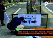 Mulai Hari ini 23 April 2025, Bandara Kalimarau Berlakukan Jalur Khusus Kendaraan Roda 2