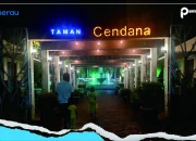 Taman Cendana Terus Berbenah, Kini Dipercantik Lampu Hias