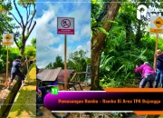 UPTD TPA Bujangga Pasang Rambu Di Area TPA