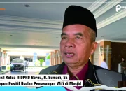 H. Sumadi Respon Positif Usulan Pemasangan Wifi Gratis Di Tempat Ibadah