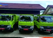 Pemkab Melalui DLHK Berau Optimalkan Pelayanan Kebersihan Dengan Pengadaan Dump Truck Sampah