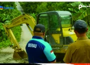 Tangani Kerusakan Jalan Poros Nasional Berau-Bulungan, Pemkab Kolaborasi Dengan Kemen PUPR