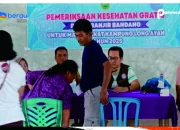 Kampung Long Ayan Gandeng IDI Berau dan Dinkes Cek Kesehatan Warga Pasca Banjir