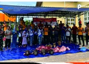 Polsek Pulau Derawan Salurkan Daging Qurban Untuk Warga