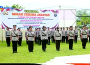 Sertijab Pejabat Polres Berau, Kapolres Tekankan Profesionalisme dan Dedikasi dalam Tugas