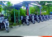 Dapat Hibah Sepeda Motor Roda Tiga, DLHK Maksimalkan Pengangkutan Sampah