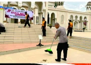 Peringati Hari Bhayangkara Ke-79, Polsek Teluk Bayur Gelar Bakti Religi Di Masjid Baitul Makmur