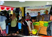 Polsek Tanjung Redeb Pastikan Pasokan Beras Stabil Lewat Gerakan Pangan Murah