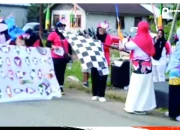 UPT Kebersihan Talisayan Meriahkan HUT RI Dan Hari Lingkungan Hidup Dengan Pawai Kreativitas