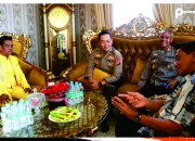 Silaturahmi Ke Sultan Sambaliung, Wakapolres Ajak Masyarakat Jaga Kamtibmas