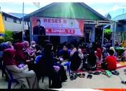 Antusias Warga Hadiri Reses Wakil Ketua II DPRD Berau H. Sumadi Di RT 01 Gunung Panjang