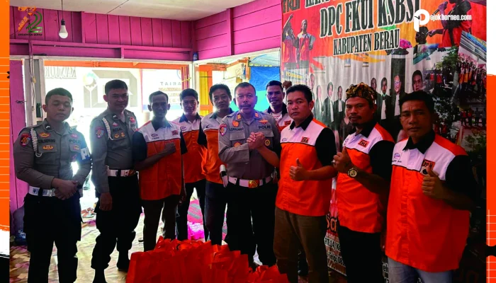 Sipropam Polres Berau Gelar Baksos Ke Warga Teluk Bayur