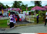 UPT Kebersihan Talisayan Adakan Jalan Sehat Dan Bersih Lingkungan