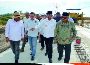Kunjungan Kerja Gubernur, Wabup Gamalis Harap Terus Sinergi Dengan Pemprop