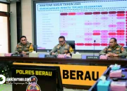 Kapolres Ungkap Kasus Kriminalitas Di Berau Menurun, Lakalantas Meningkat
