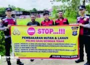 Polsek Tanjung Redeb Intensifkan Himbauan, Kedepankan Pencegahan Karhutla