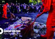 Malam Pergantian Tahun 2026 Di Berau Hasilkan 7 Ton Sampah
