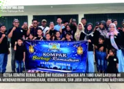 Paguyuban KOMPAK Berau Bagikan 200 Takjil Ramadhan