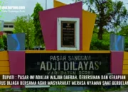 Bupati Perintahkan DLHK dan Diskoperindag Berau Bersih-bersih Pasar SAD