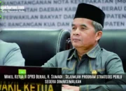 H. Sumadi Desak Eksekutif Dan Legislatif Sinkronkan Program Prioritas Yang Belum Terealisasi