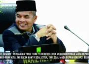 Pergaulan Bebas Dan Narkoba Ancam Generasi Muda, H. Sumadi Ajak Penguatan Peran Orang Tua