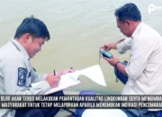 DLHK Lakukan Verifikasi Lapangan Dugaan Pencemaran Sungai Di Kampung Gurimbang