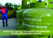 Agar Tepat Sasaran, Pemkab Perketat Pengawasan Penggunaan LPG 3 Kg