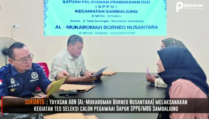 Yayasan Al Mukaromah Borneo Nusantara Seleksi Calon Pegawai Dapur SPPG Di Sambaliung