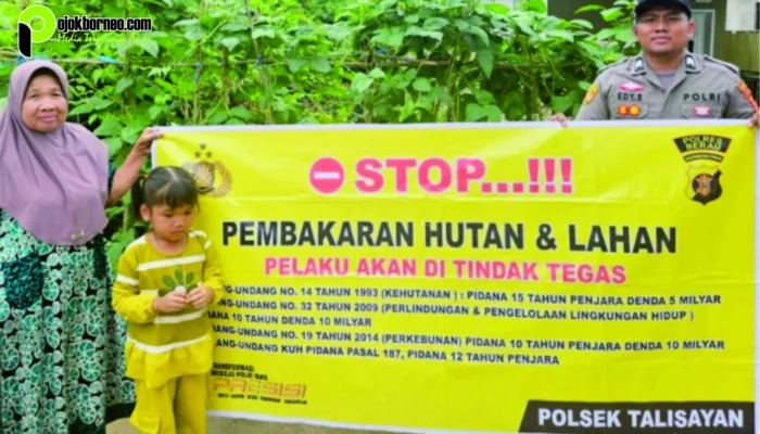 Minimalkan Risiko Kebakaran, Polsek Talisayan Tingkatkan Sosialisasi Dan Edukasi Warga