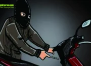 Curi Motor Di Tempat Pencucian, AW Diciduk Polisi
