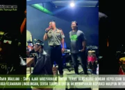 KAPLING MASBRAU, Kapolsek Tanjung Redeb Sapa Warga Jaga Silaturahmi Dan Kamtibmas