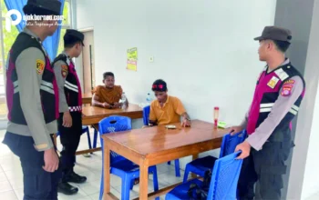 Polsek Tanjung Redeb Edukasi Warga Tertib Berlalu Lintas