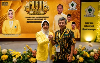Syarifatul Sya’diah Terpilih Aklamasi Pimpin Golkar Berau 2026–2031