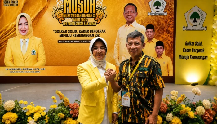 Syarifatul Sya’diah Terpilih Aklamasi Pimpin Golkar Berau 2026–2031