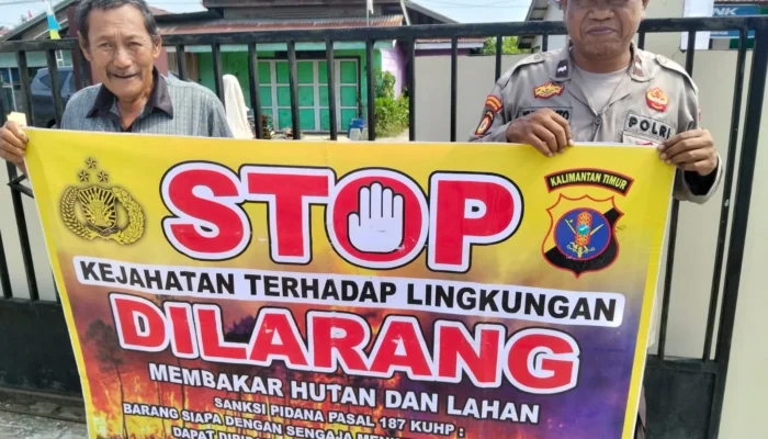 Polsek Teluk Bayur Perkuat Patroli Dan Pencegahan Karhutla