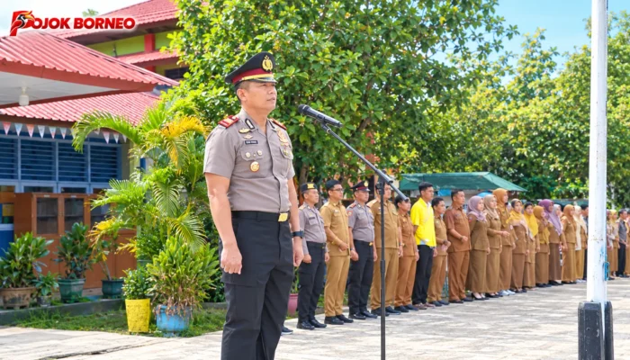 Polsek Teluk Bayur Gelar Program Polisi Peduli Pendidikan, 702 Siswa SMPN 001 Diberi Edukasi Kamtibmas