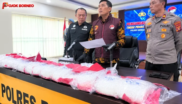 Dijanjikan Upah Rp150 Juta, Kurir 15 Kg Sabu Lintas Negara Digagalkan Di Berau